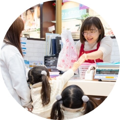 レジ接客