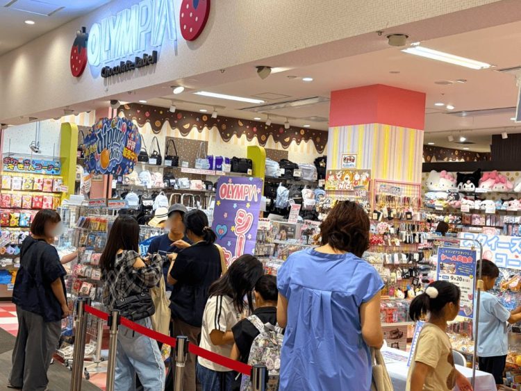 MOMOテラス店 オリンピアスタッフ シール交換会