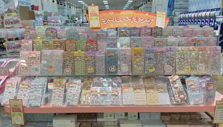 inamazy_オリンピア シール売り場_シールバイキング